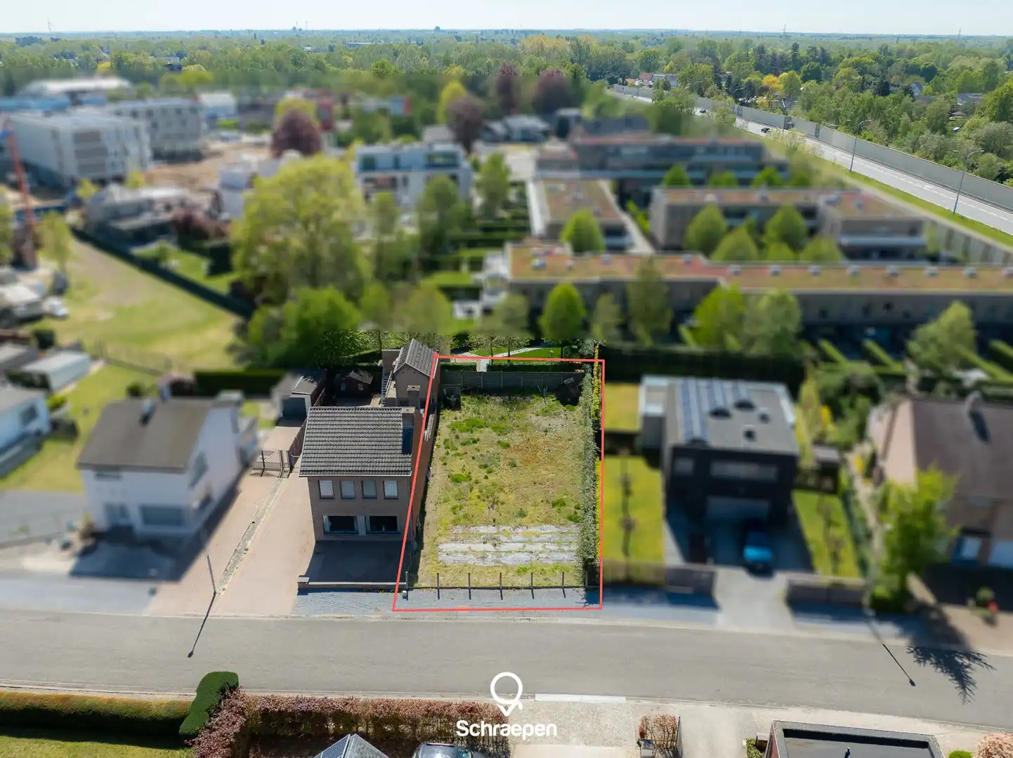 Mooie bouwgrond voor halfopen bebouwing (circa 4,5 are) op TOP-locatie in Zonhoven-centrum! foto 8