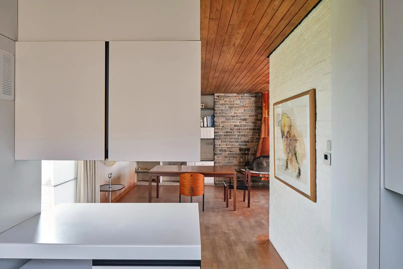 Organische architecten- en kunstenaarswoning foto 20