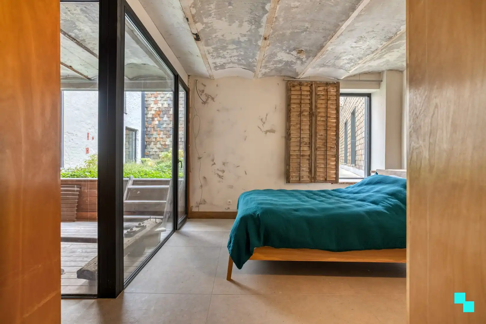 Gelijkvloerse, karaktervolle loft op voormalige brouwerijsite te Brugge foto 19