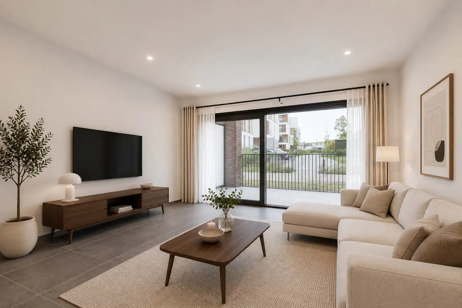 ENERGIEZUINIG (E-PEIL 15) GELIJKVLOERS APPARTEMENT MET TERRAS TE DIEST! foto 8