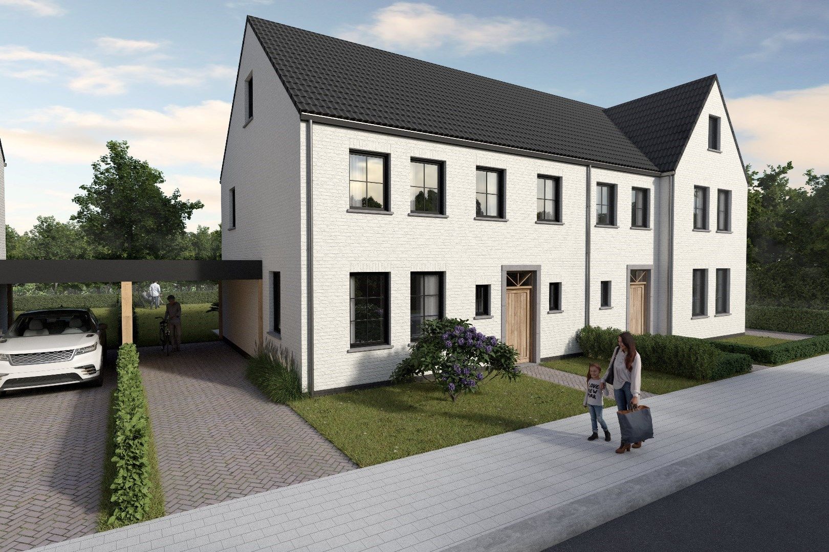 Ruime, energetische halfopen woning (Lot 16) TE KOOP in Desselgem. foto 11