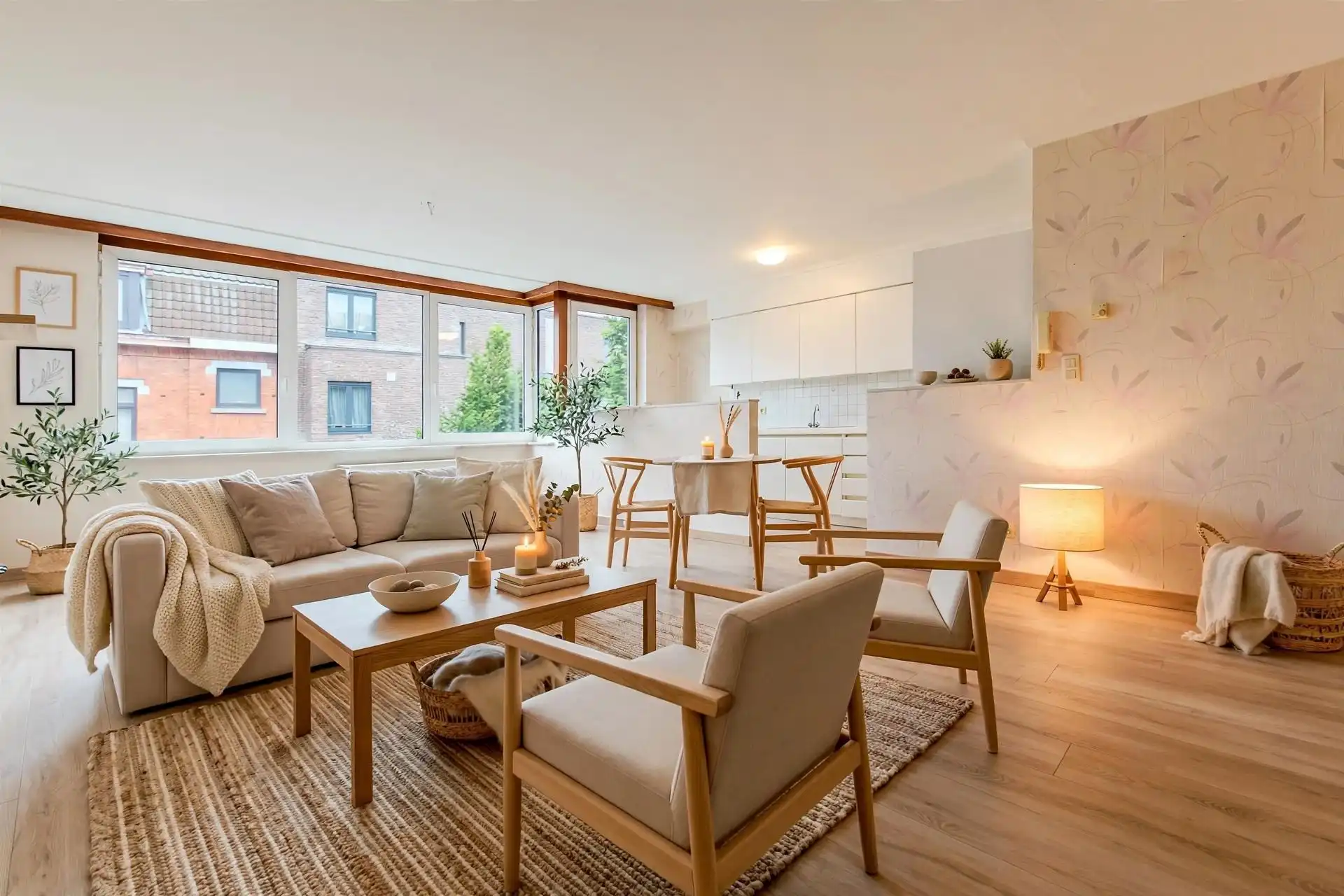 Centraal gelegen appartement met 2 slaapkamers foto 2