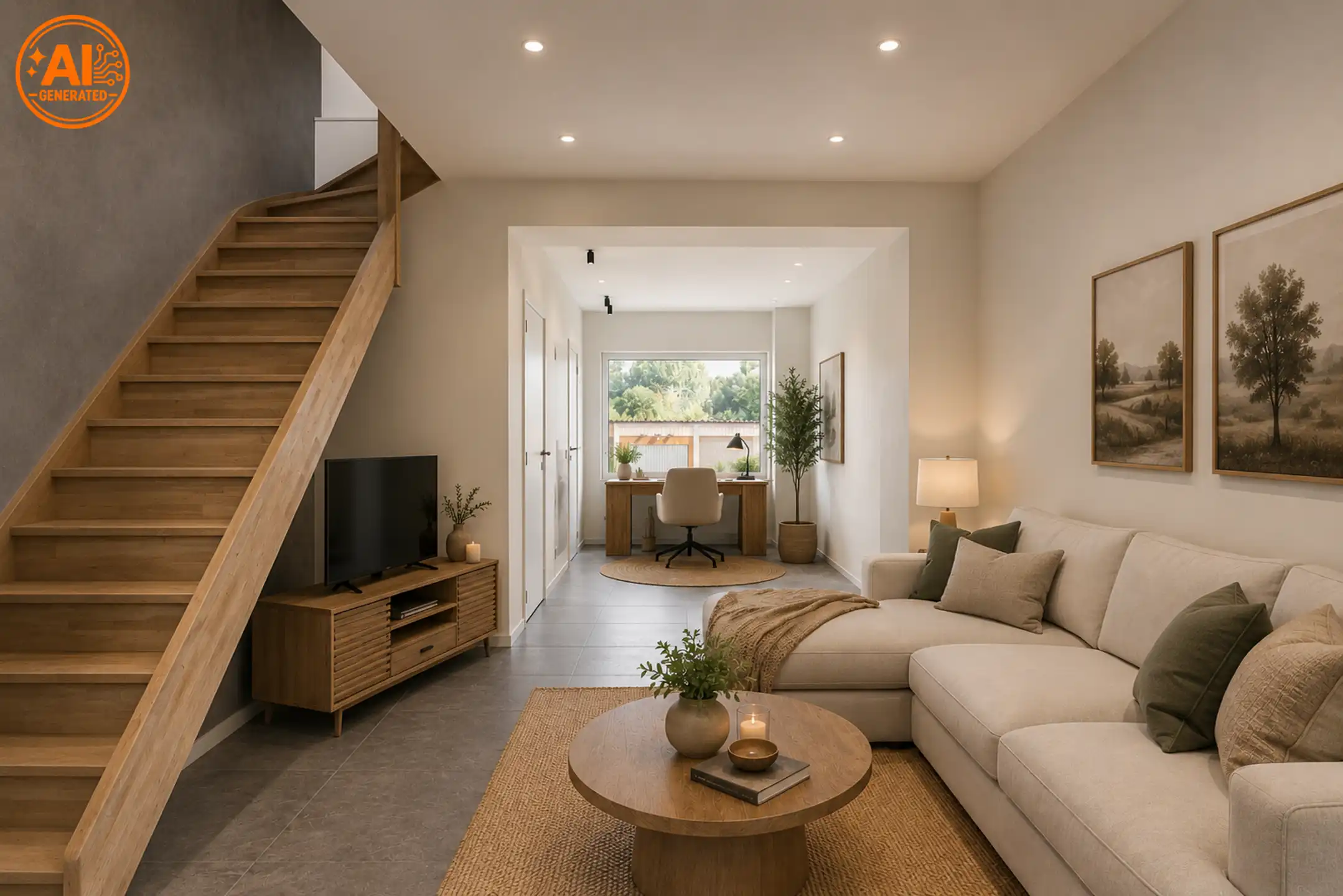 Volledige gerenoveerde, energetische woning met stadskoer! foto 6
