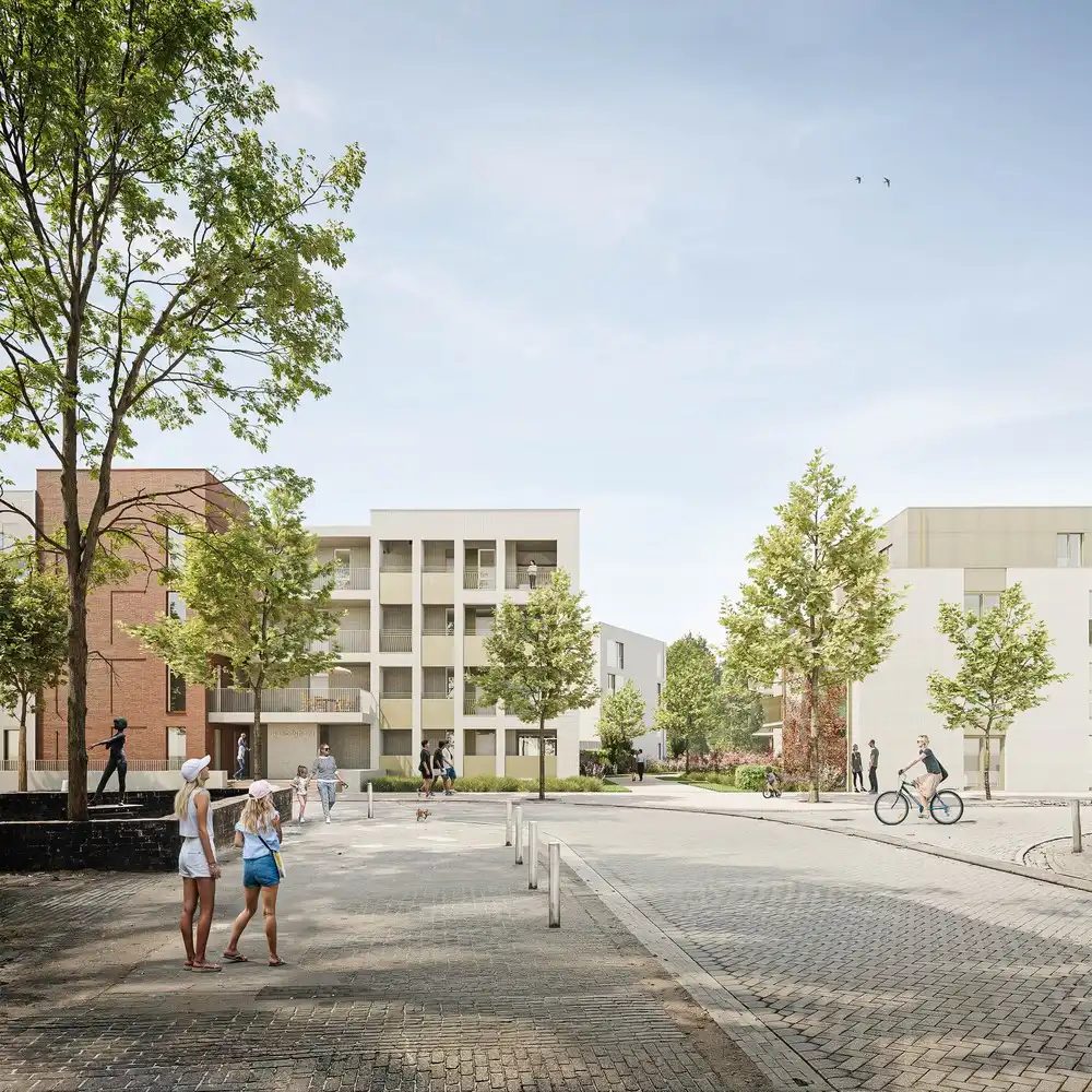 Stijlvolle 1-slaapkamerappartementen met grote zuidwestterrassen en mogelijkheid 6% BTW – Residentie Fleur (WADO) foto 3