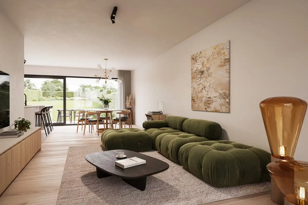 Nieuwbouwwoning met hoogstaande afwerking te Houthulst aan 6%. foto 4