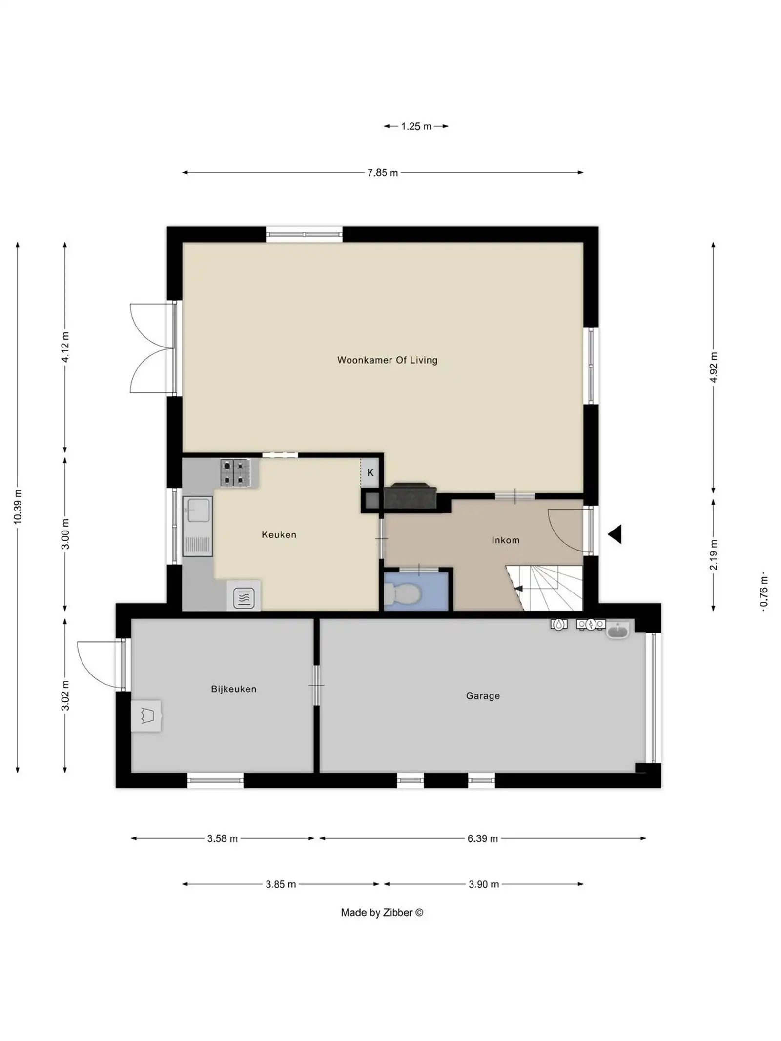 4-gevel woning met 3 slaapkamers op een top locatie te Alsemberg/Sint-Genesius-Rode foto 3