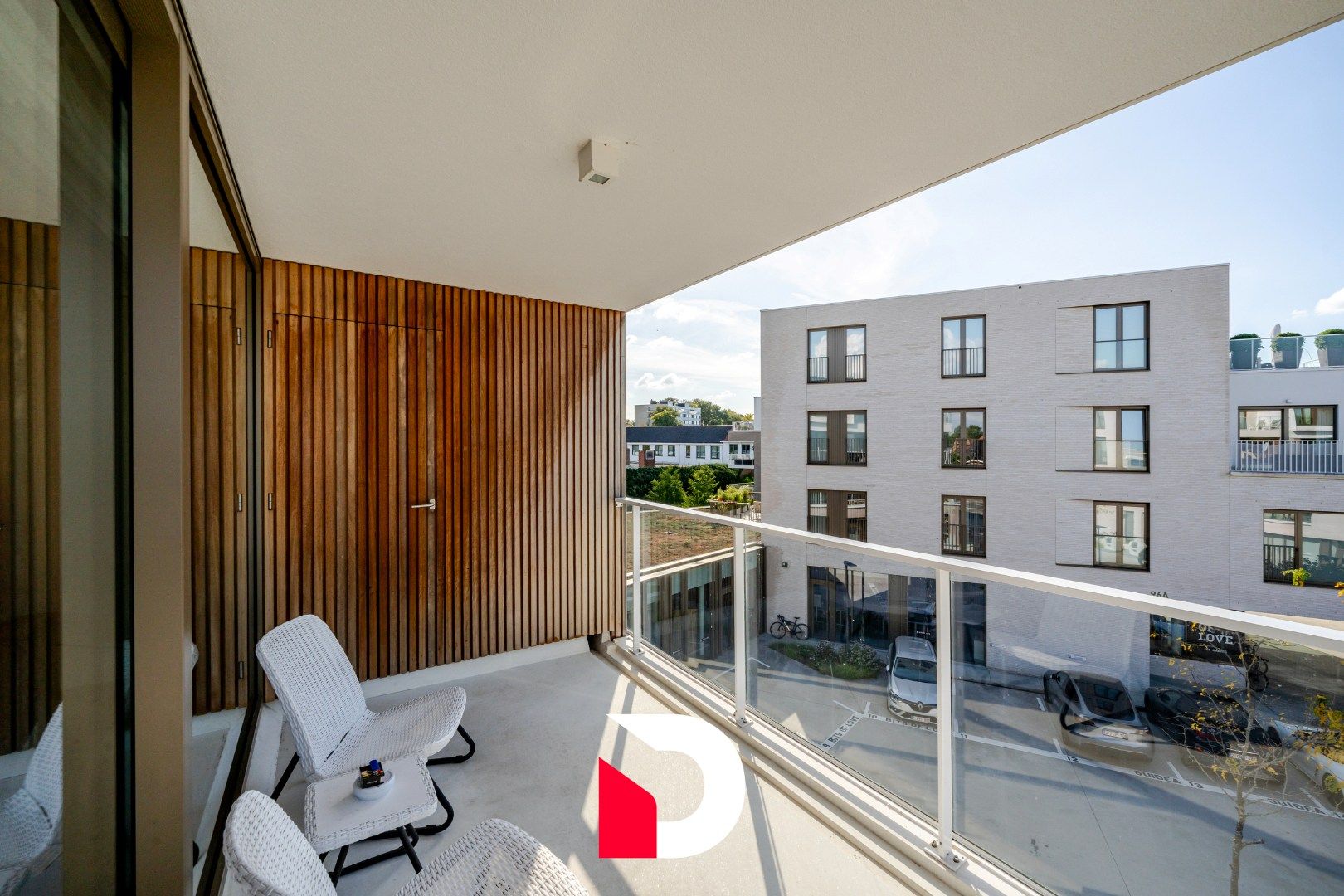 Hoekappartement met ruim terras in nieuwbouwresidentie te Sint-Michiels foto 6