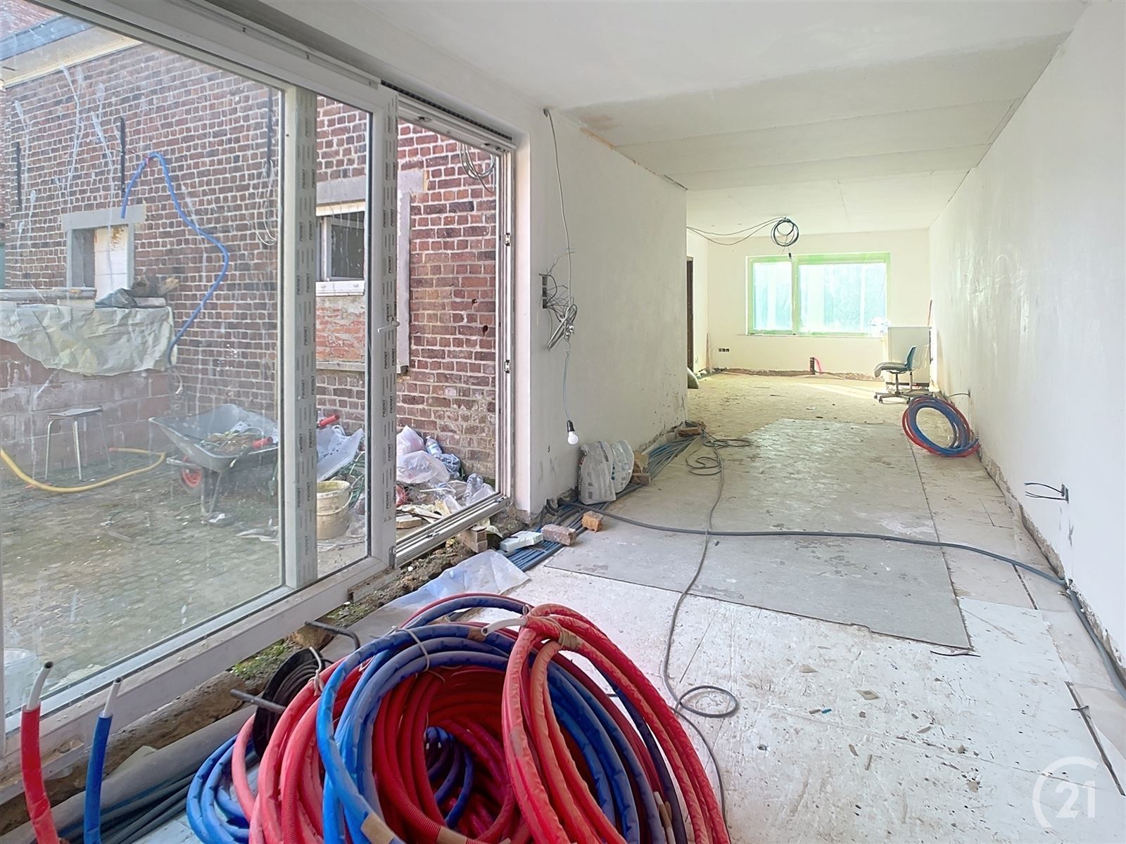 Verder af te werken ruwbouwwoning op 3are37 foto 8