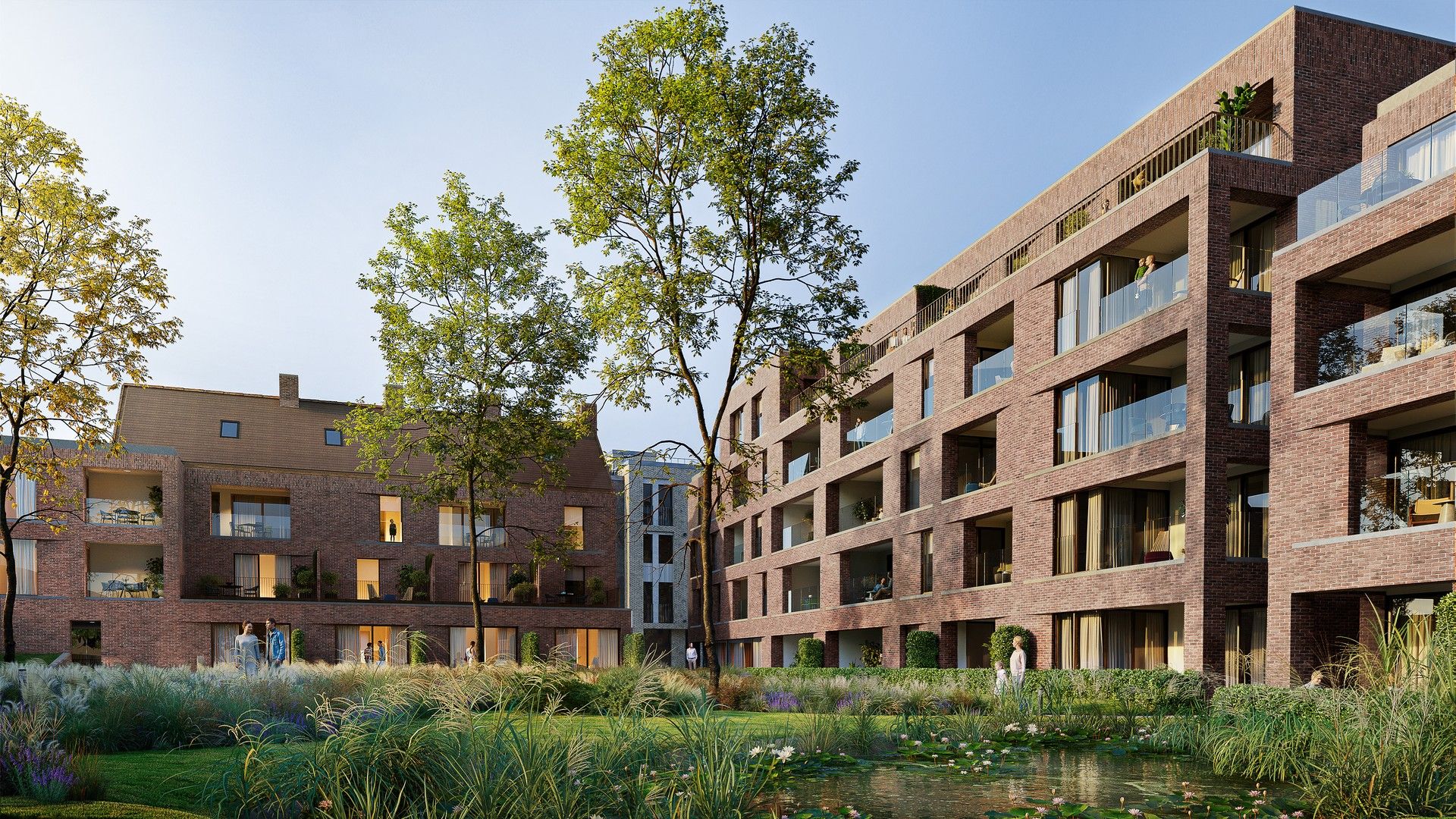 Appartementen en stadswoningen met prachtige binnentuin - Residentie Cornu foto 2