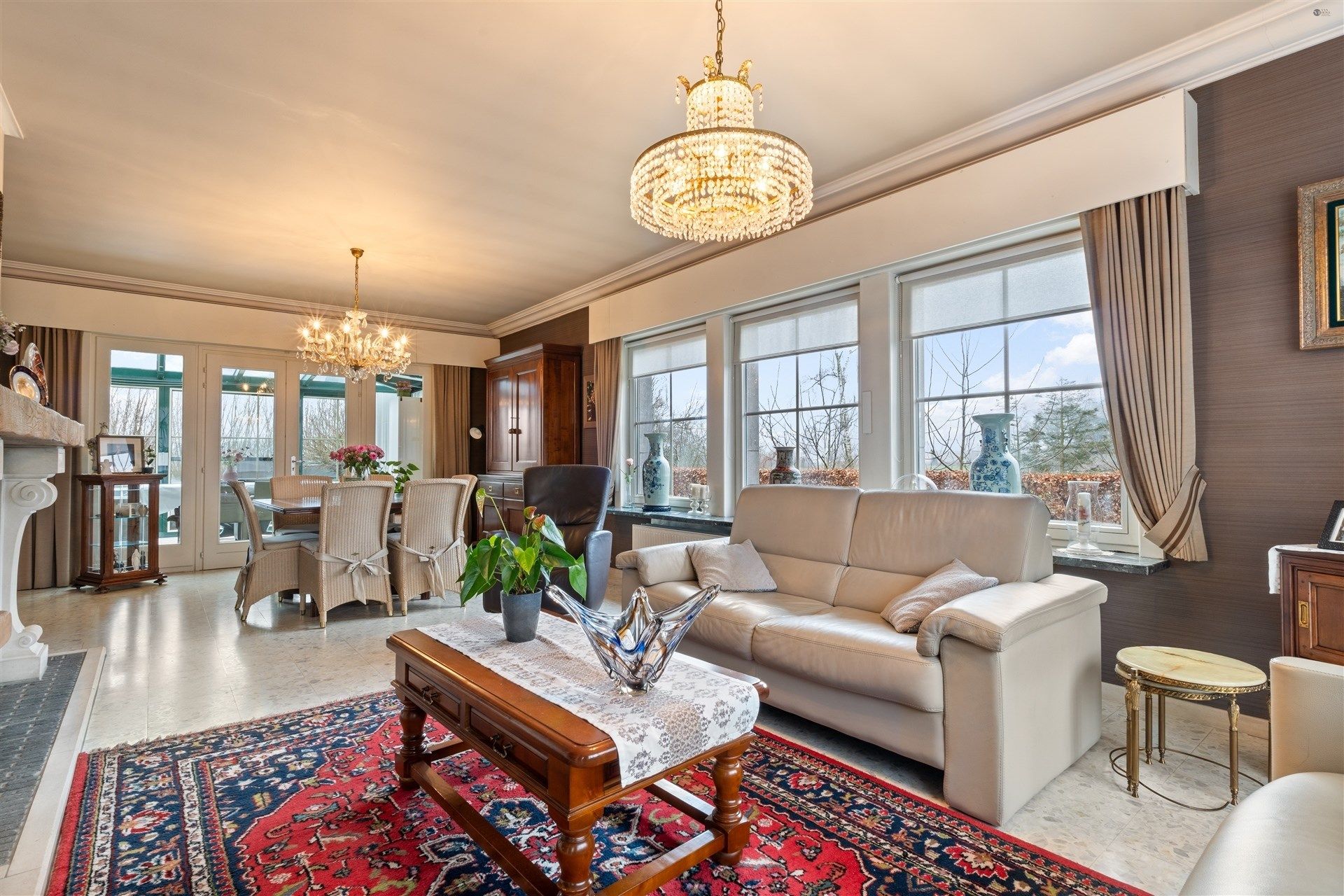 Open bebouwing met uitzicht over weides op 1.034m² grond foto 9