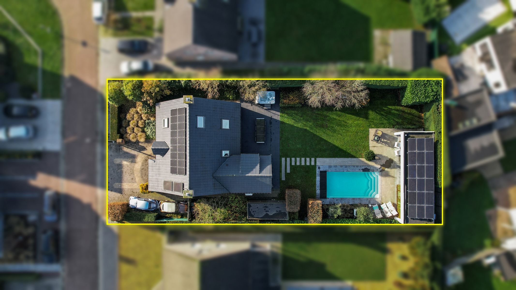 Energiezuinige villa met zwembad in een doodlopende straat. foto 3