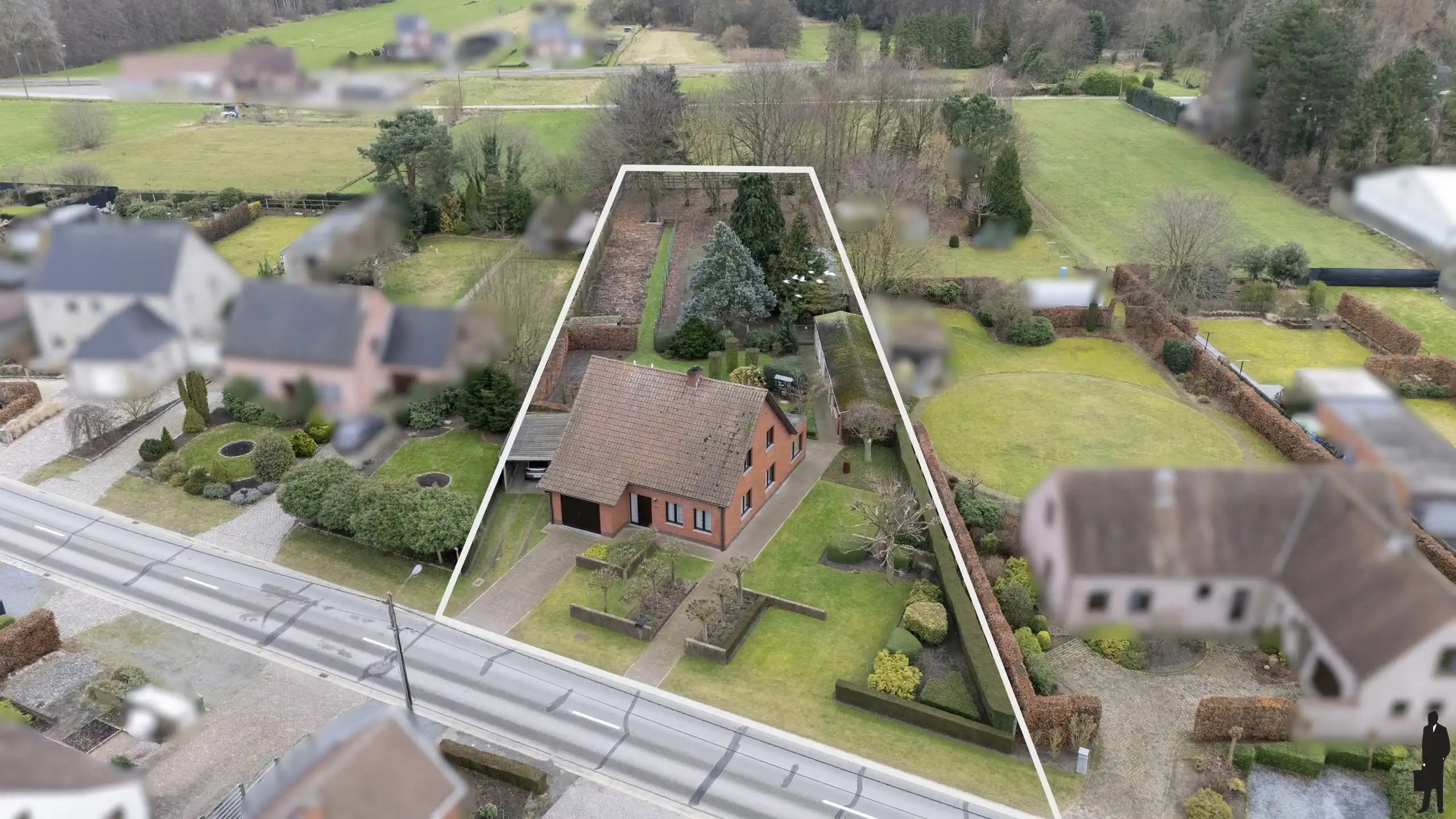 Uniek gelegen woning met 3 slpk. op zuidperceel van 2.609m² foto 22