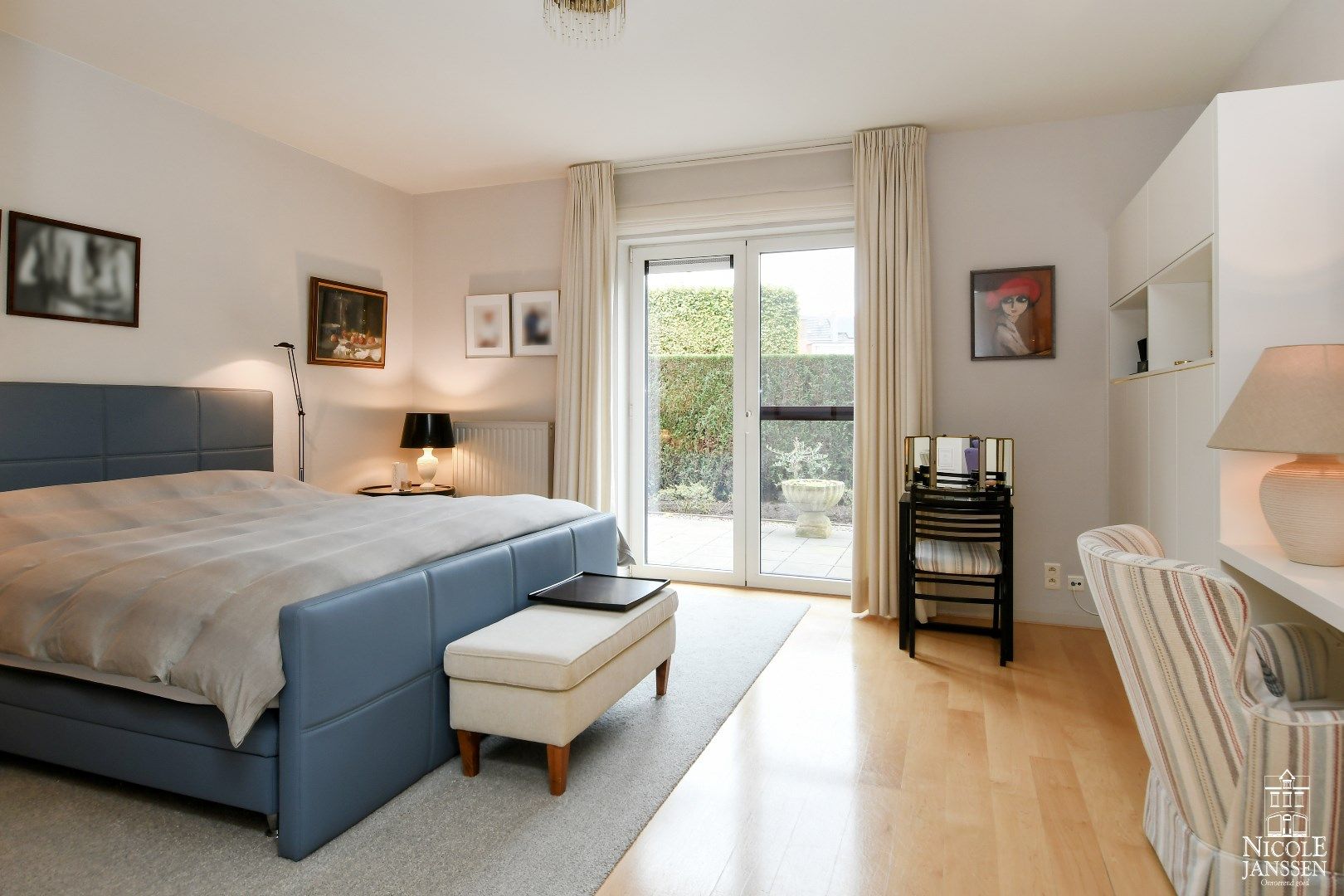 Gelijkvloers luxe-appartement met 3 ruime terrassen en garagebox foto 17