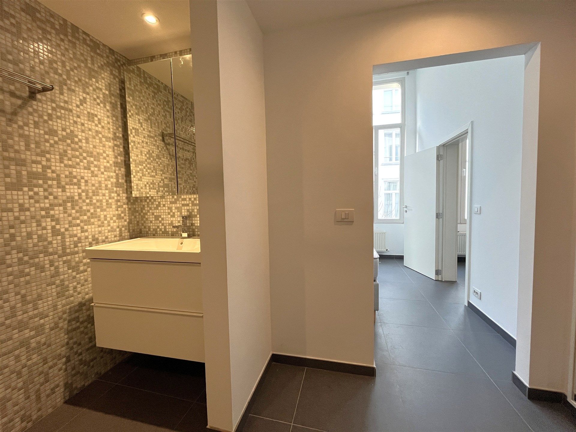 lichtrijk 1-slaapkamer appartement in hartje Antwerpen  foto 7