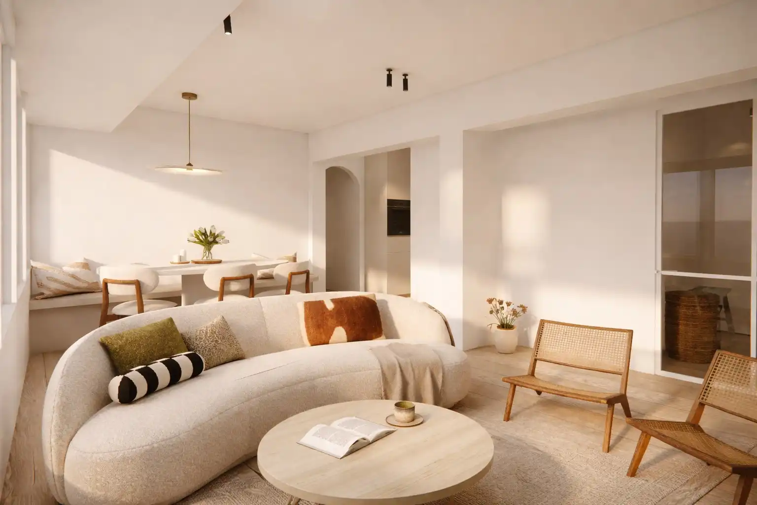 Pre-sale: Stijlvol gerenoveerd appartement met staanplaats aan de zeedijk van Koksijde foto 2