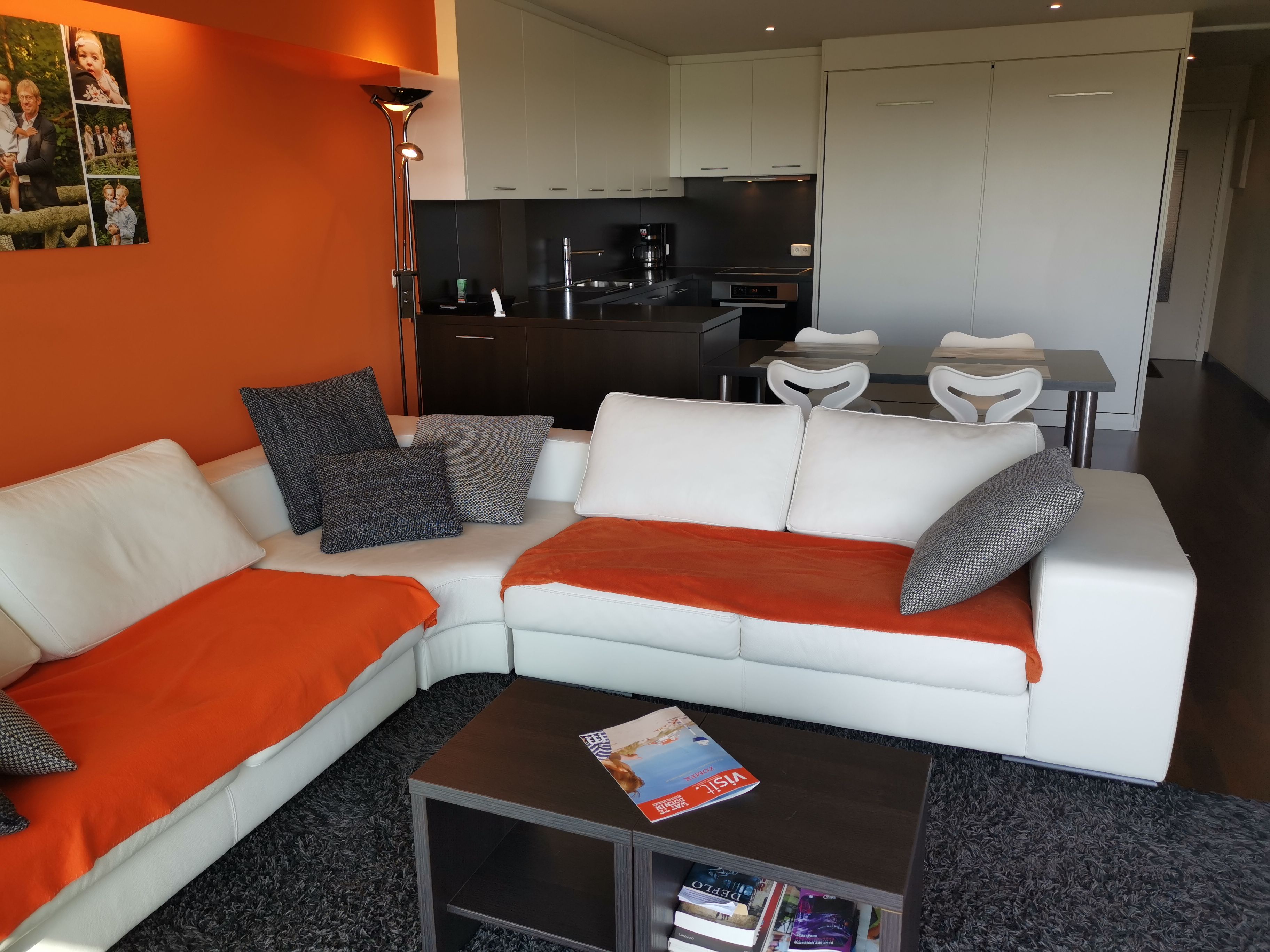 Volledig vernieuwd, luxueus afgewerkt app. met 1 slaapkamer aan de zonnekant met terras foto 3