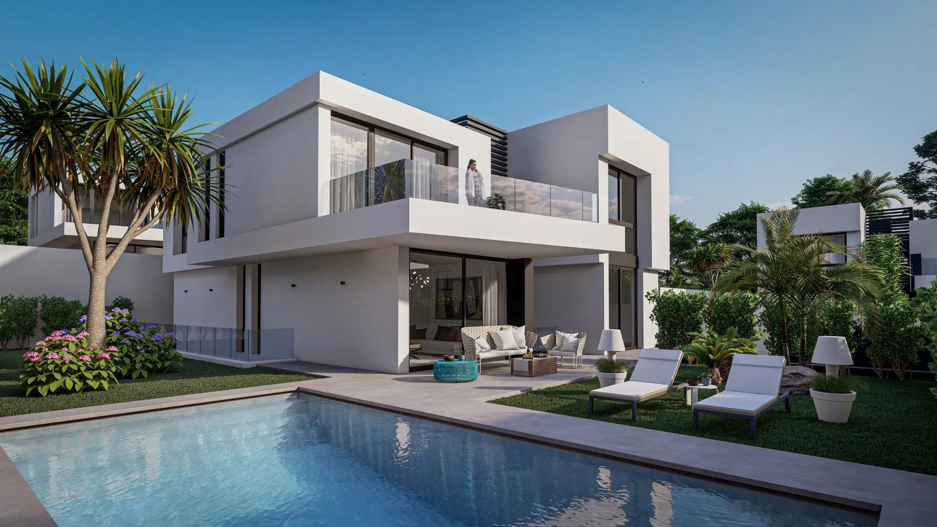 Mediterrane luxe op topniveau – exclusieve designvilla’s met zwembad en panoramisch dakterras in La Nucía foto 26