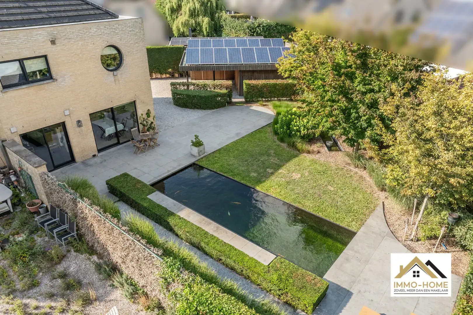 Recente HOB in Lochristi MET zwemvijver!! foto 5