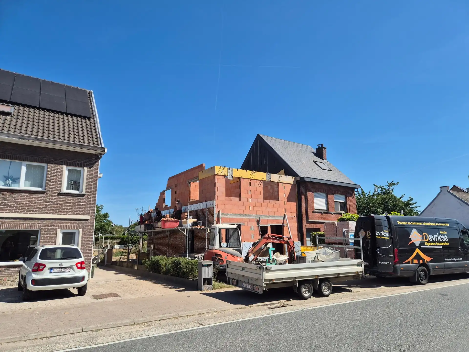 Energiezuinige halfopen nieuwbouwwoning in het hart van Wetteren foto 5