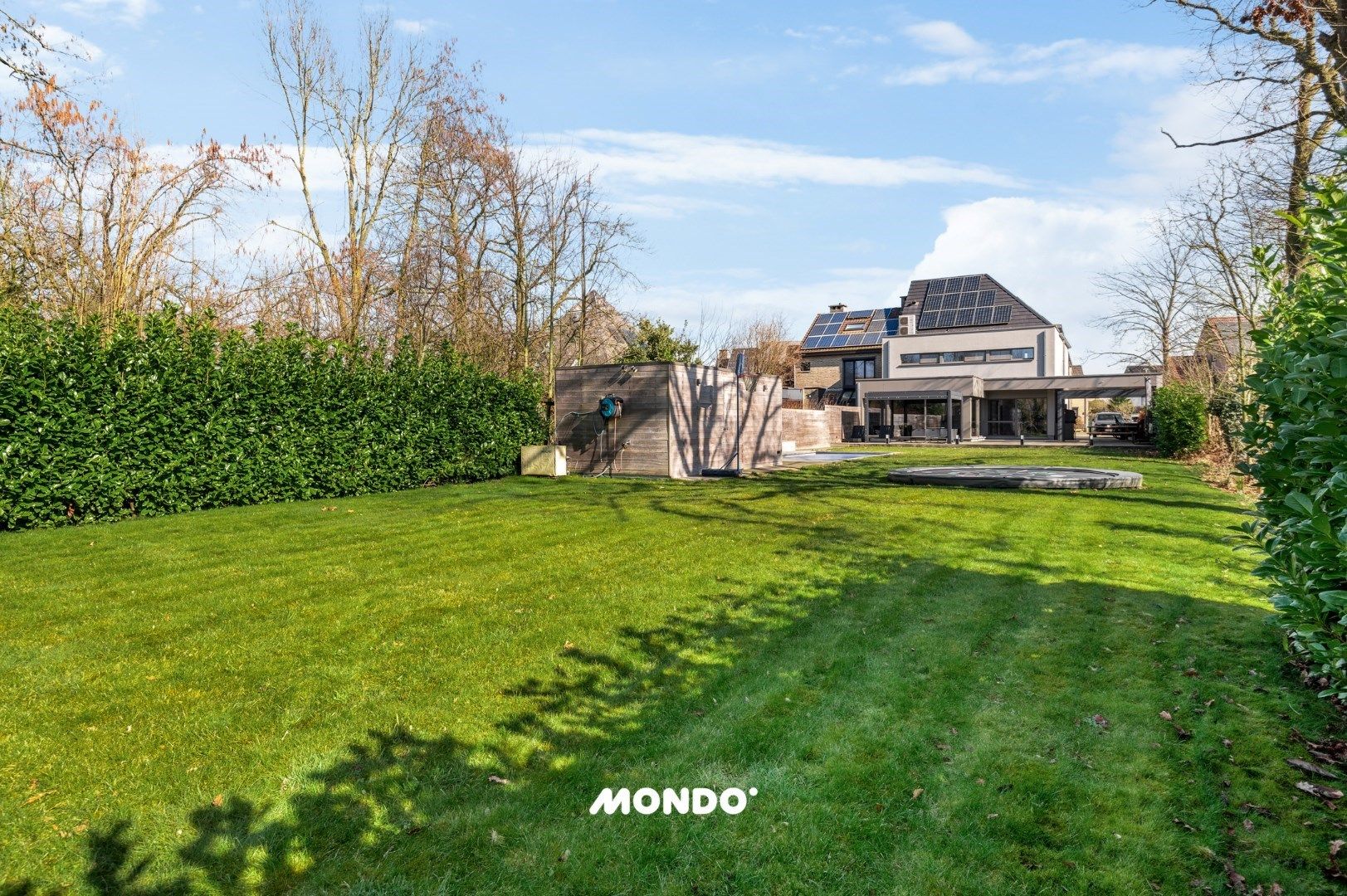 Energiezuinige villa met 6 slaapkamers, zwembad en domotica in het groene Blaasveld foto 26