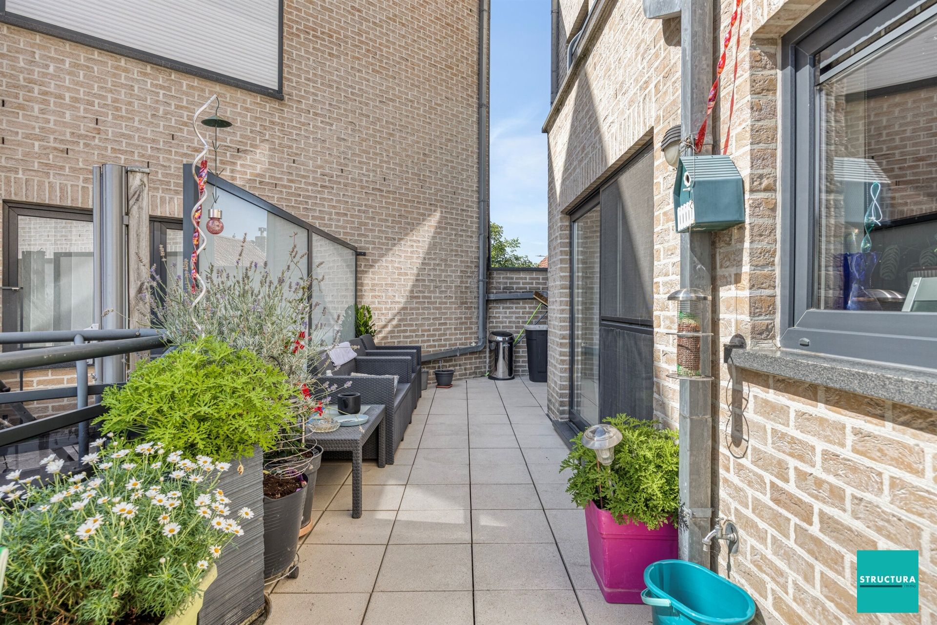 Ruim appartement met 2 kamers en terras foto 8