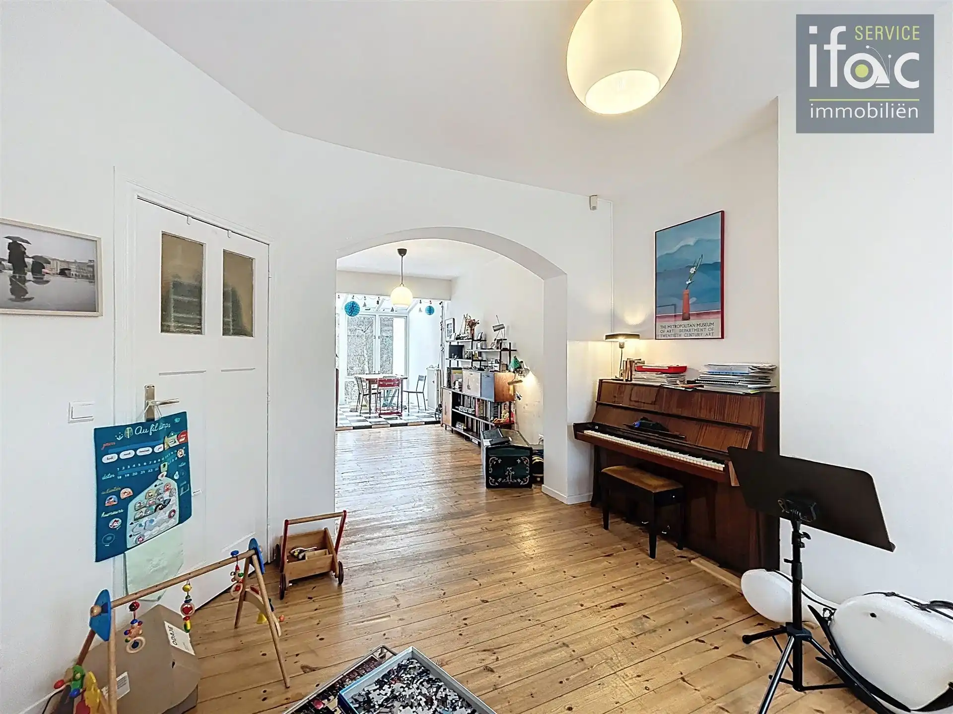 Ruime stadswoning met tuin foto 3