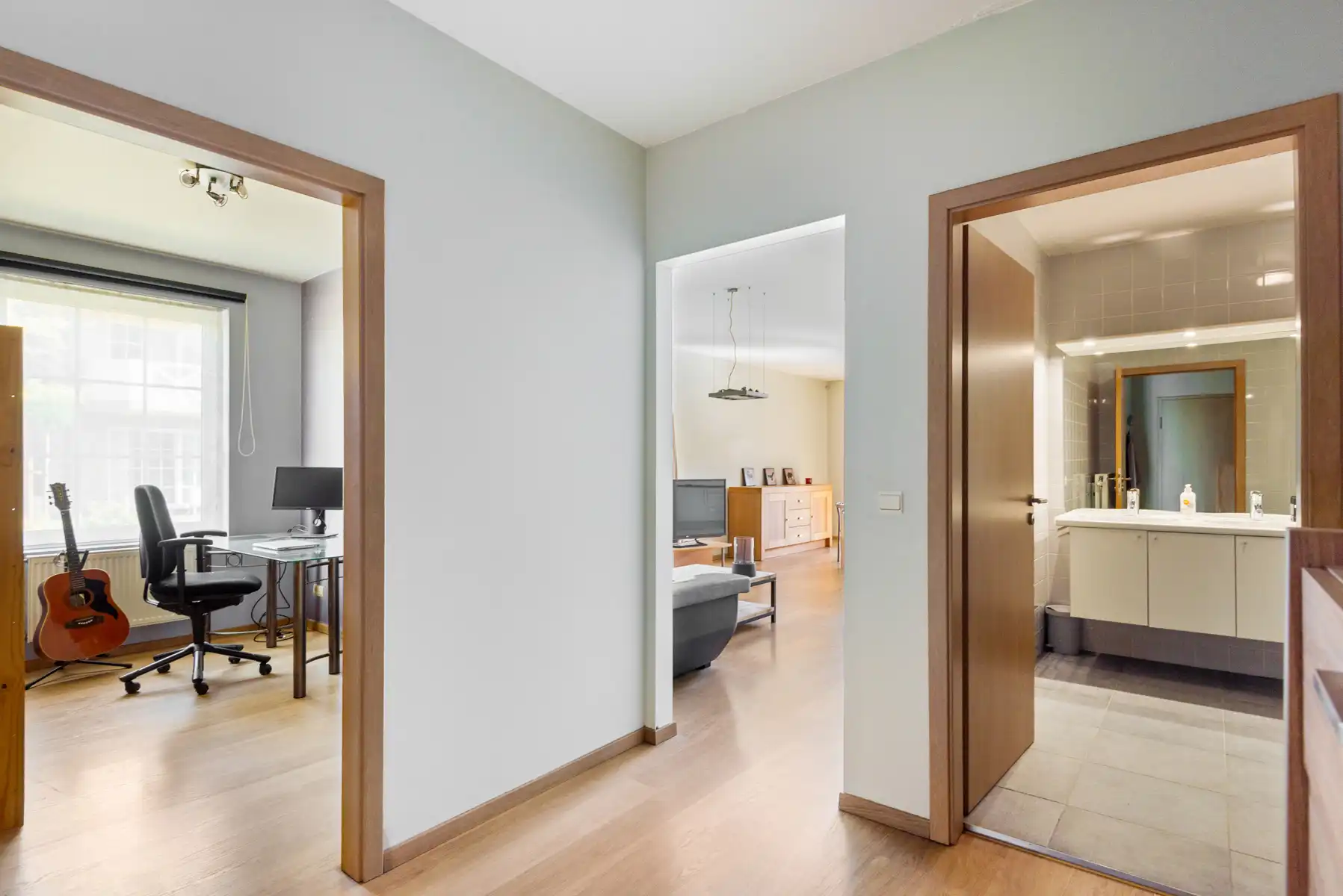 Gelijkvloers appartement met garage in domein "Hof ter Beke" foto 14