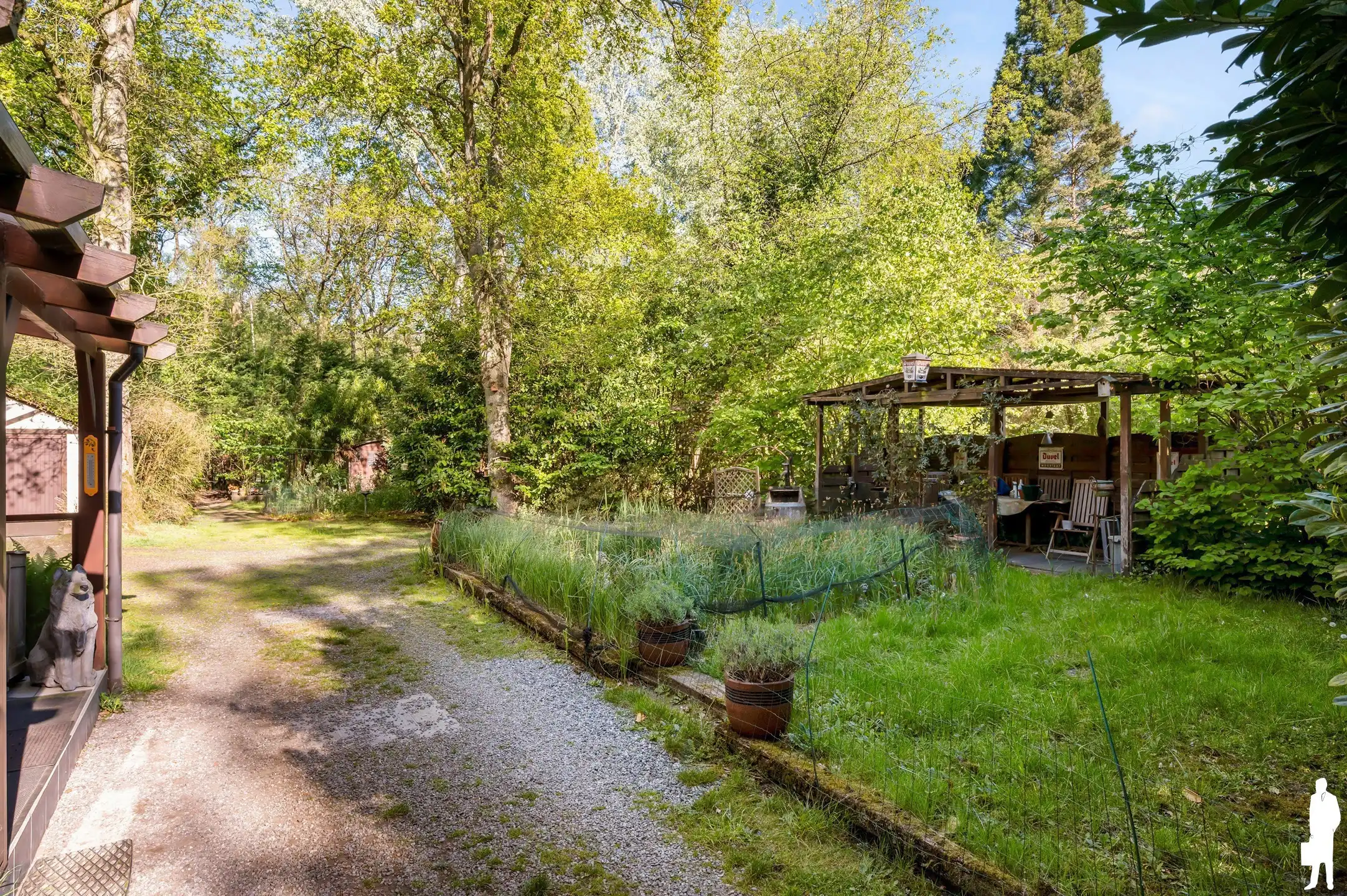 Prachtig perceel met directe ingang tot de Heide foto 23