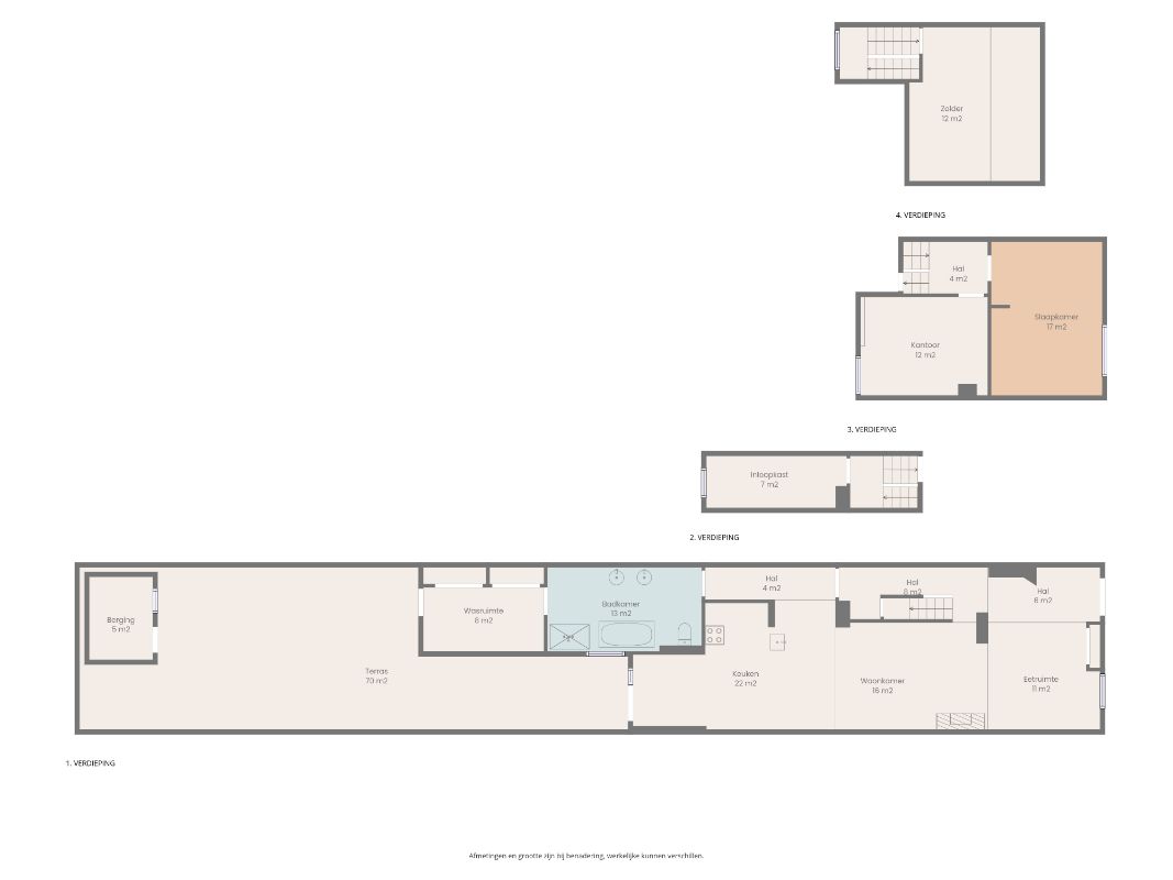 Charmante rijwoning met stadstuin nabij centrum. foto 27