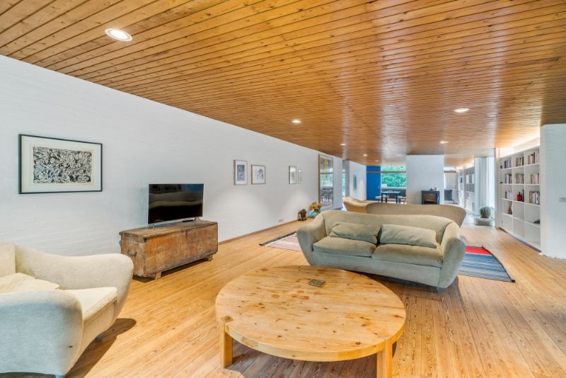 Beschermde modernistische villa op 3146m² gelegen in de Simli-wijk te Nieuwpoort-Bad. foto 9