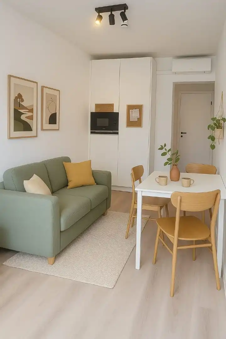 Instapklare studentenkamer in historisch pand (reconversie 2025) - onmiddellijk beschikbaar foto 2