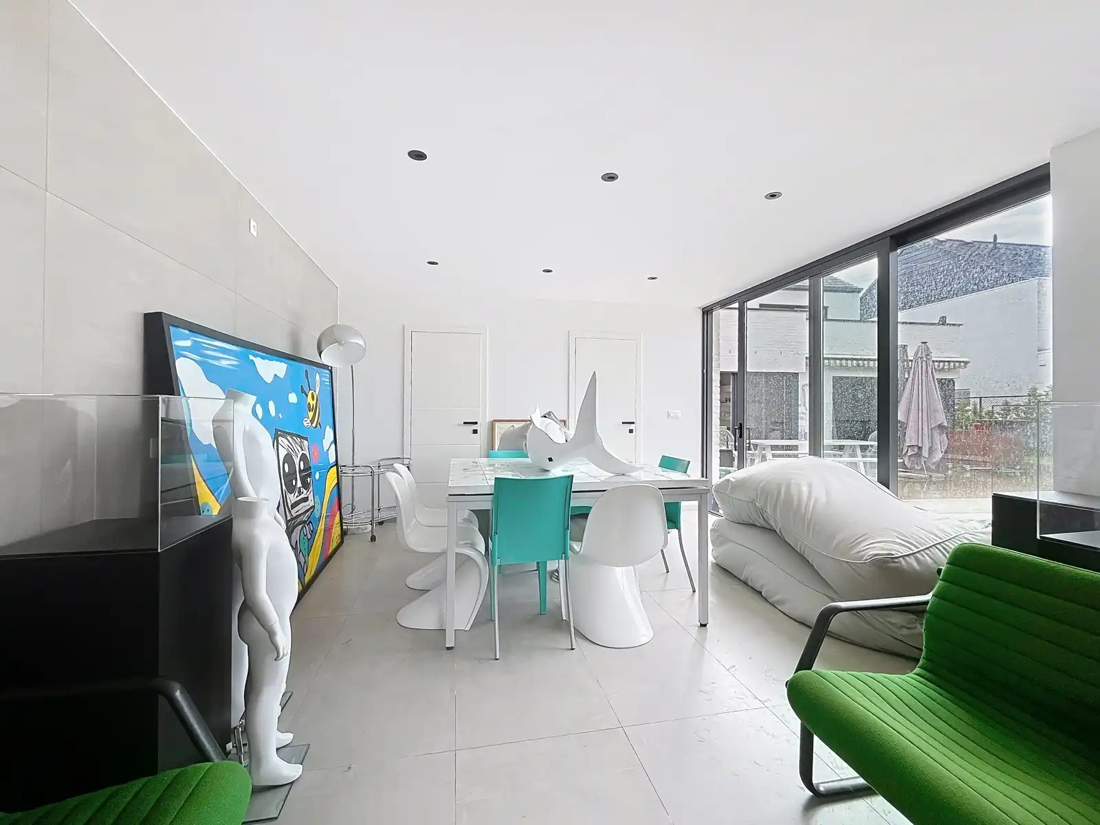 Villa met 5 (6) slks - 2 bdks - zwembad - 370m² bwb opp foto 21