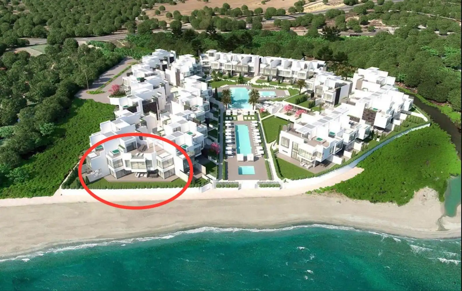 Recente woning aan het strand te Estepona, The Island. foto 2