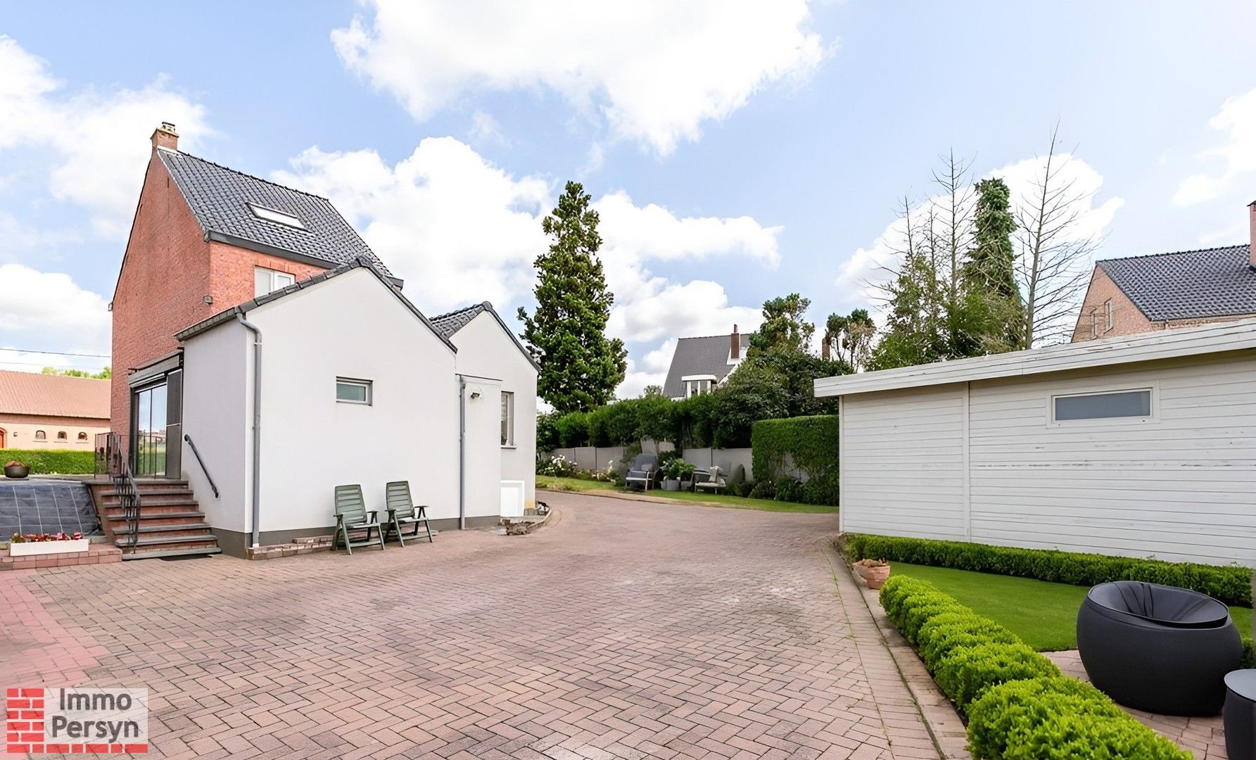 Woning met 3 slpk op 18a 45ca met Loods van +/- 350 m² foto 3