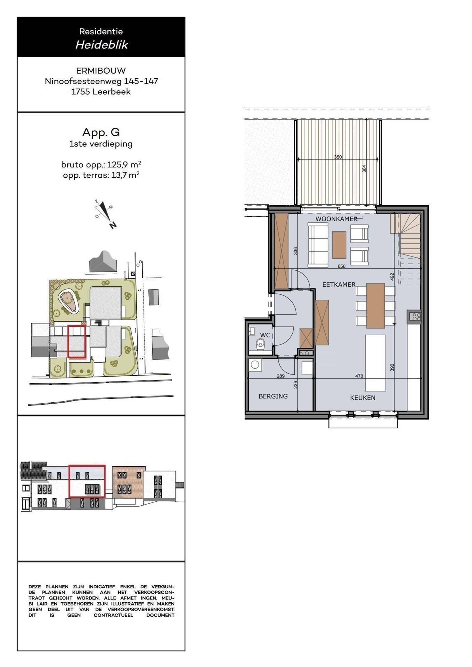 Duplex appartement met 3 slaapkamers foto 4