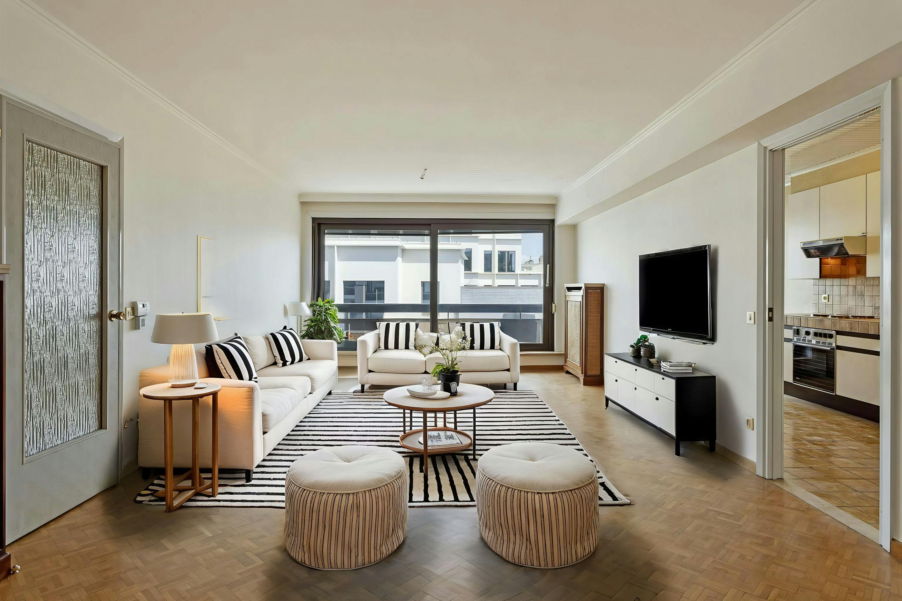 Instapklaar appartement met 2 slaapkamers te Roeselare. foto {{pictureIndex}}