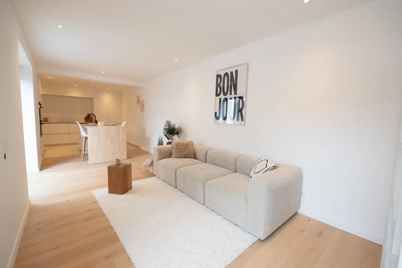 TE KOOP: Instapklaar, volledig gerenoveerd appartement met 1 slaapkamer in hartje Waregem foto 4