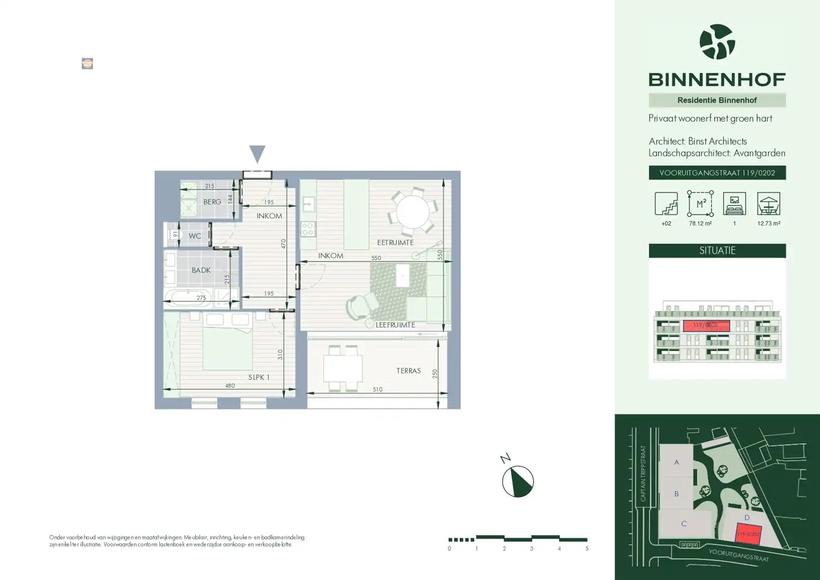 Aangenaam appartement met één slaapkamer en terras op de tweede verdieping foto 8
