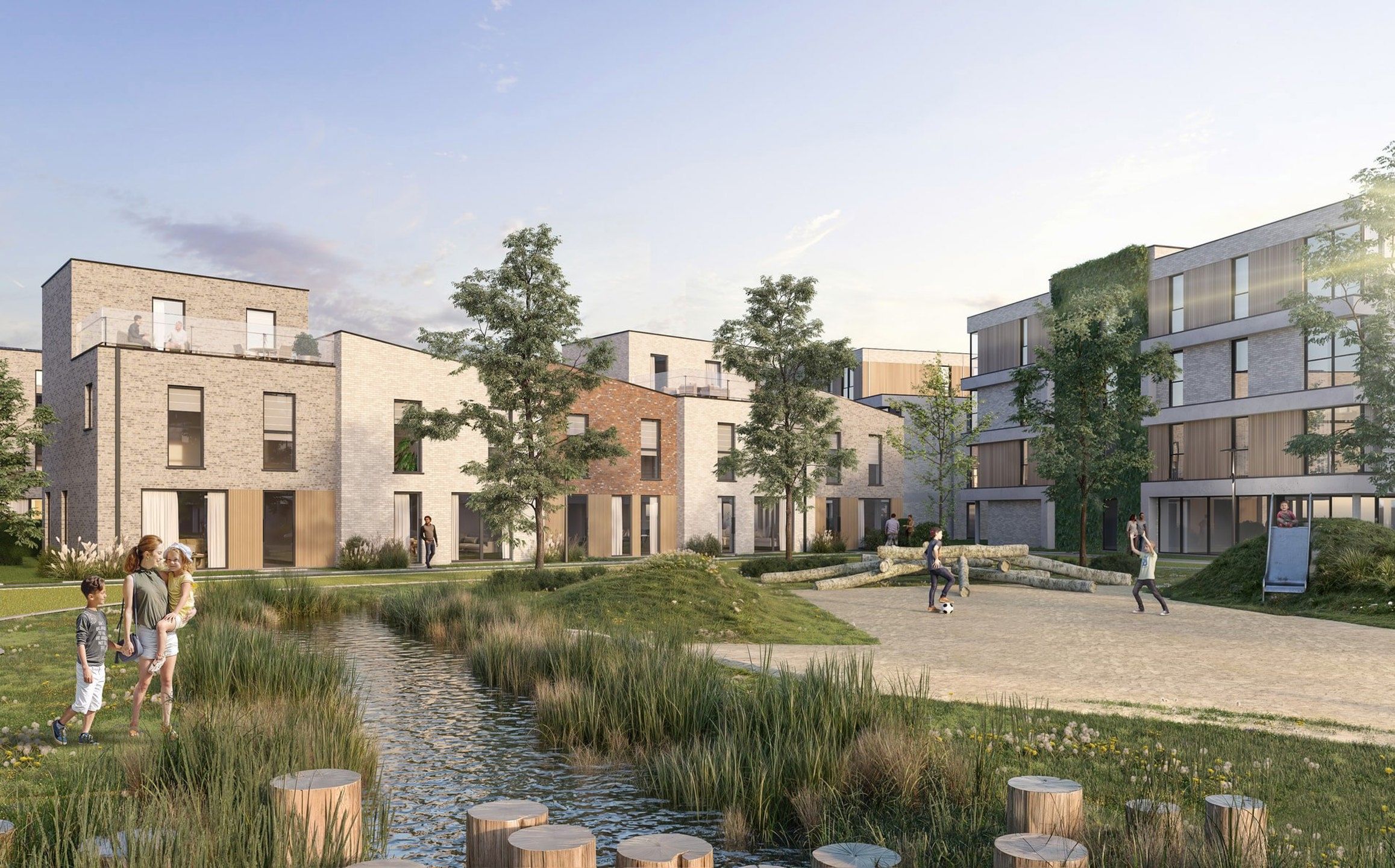 BEN woningen met 3/4 slpks en tuinen met bijgebouw  foto 2