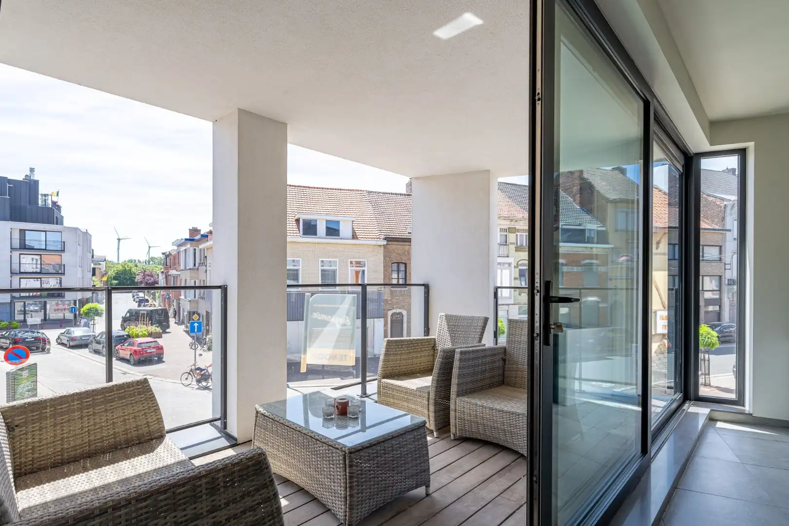 Recent hoekappartement met 2 slaapkamers, terras, berging en autostaanplaats in Menen foto 11