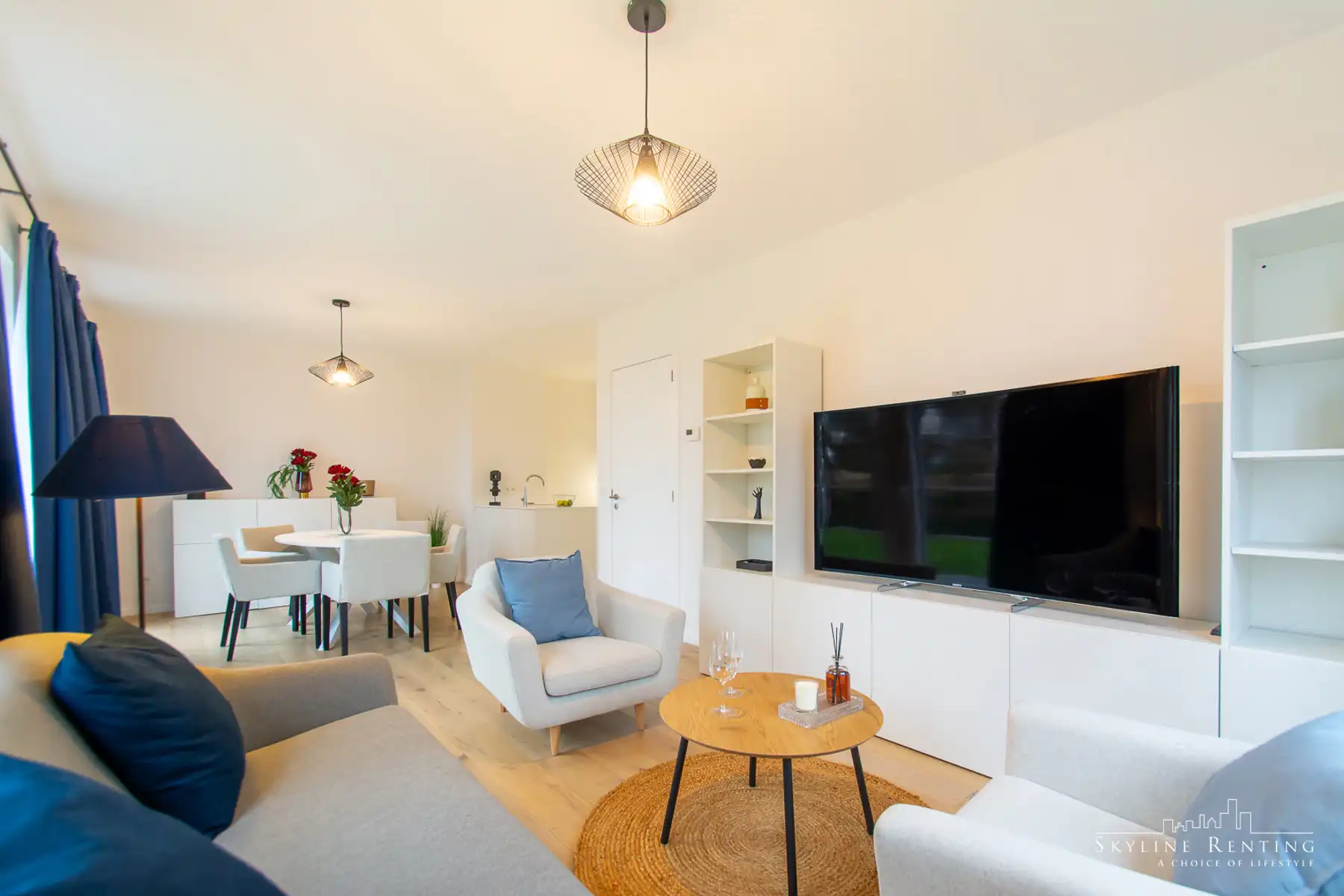 Nieuw 2slpk app. bemeubeld in privé-domein + prachtige tuin foto 3