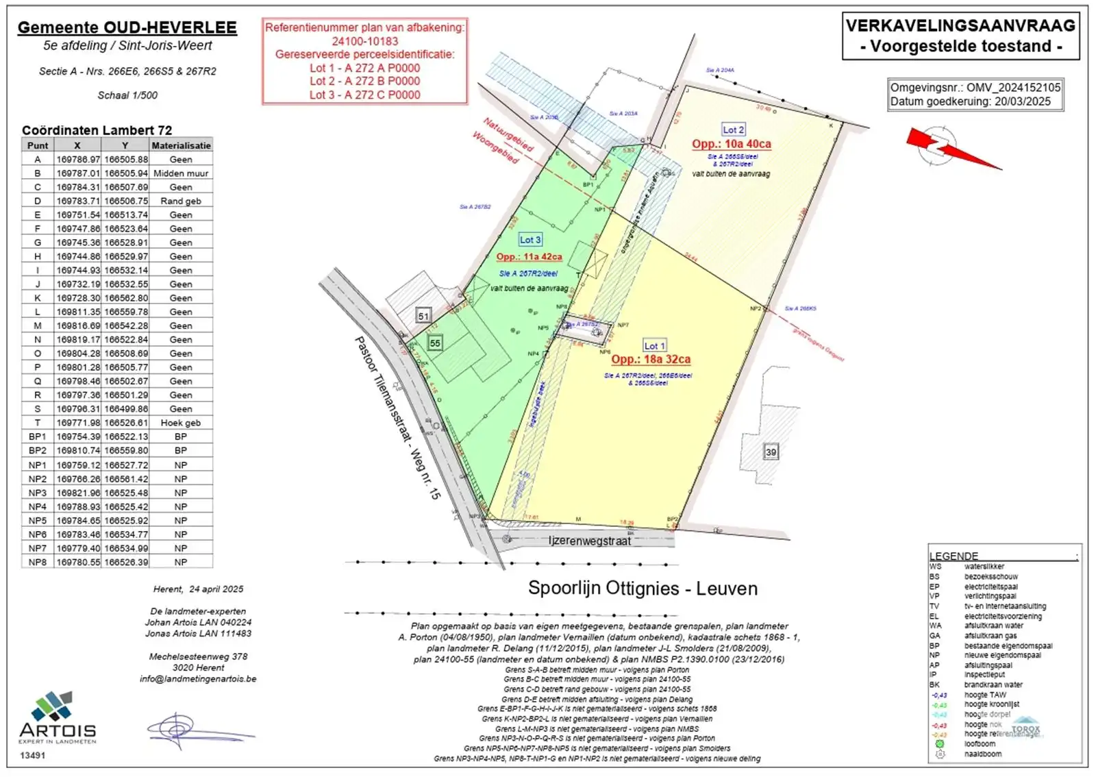 Bouwgrond van 28,7a voor open bebouwing in Sint-Joris-Weert foto 5
