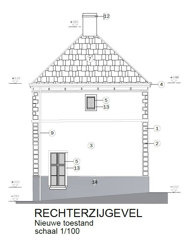 ‘Huis Maes’ is een renovatieproject in een herenhuis bestaande uit 2 ruime appartementen met hoogwaardige afwerking. foto 12