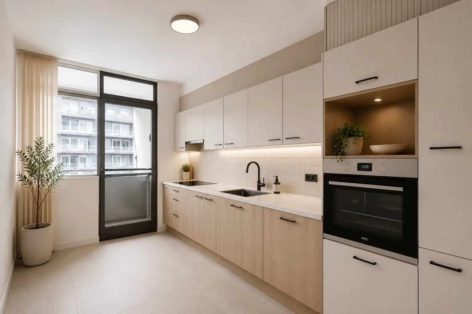 Tweeslaapkamer appartement met autostaanplaats foto 6
