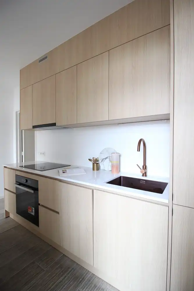 Licht en ruimte in het hart van Antwerpen – 1 slaapkamer appartement foto 8