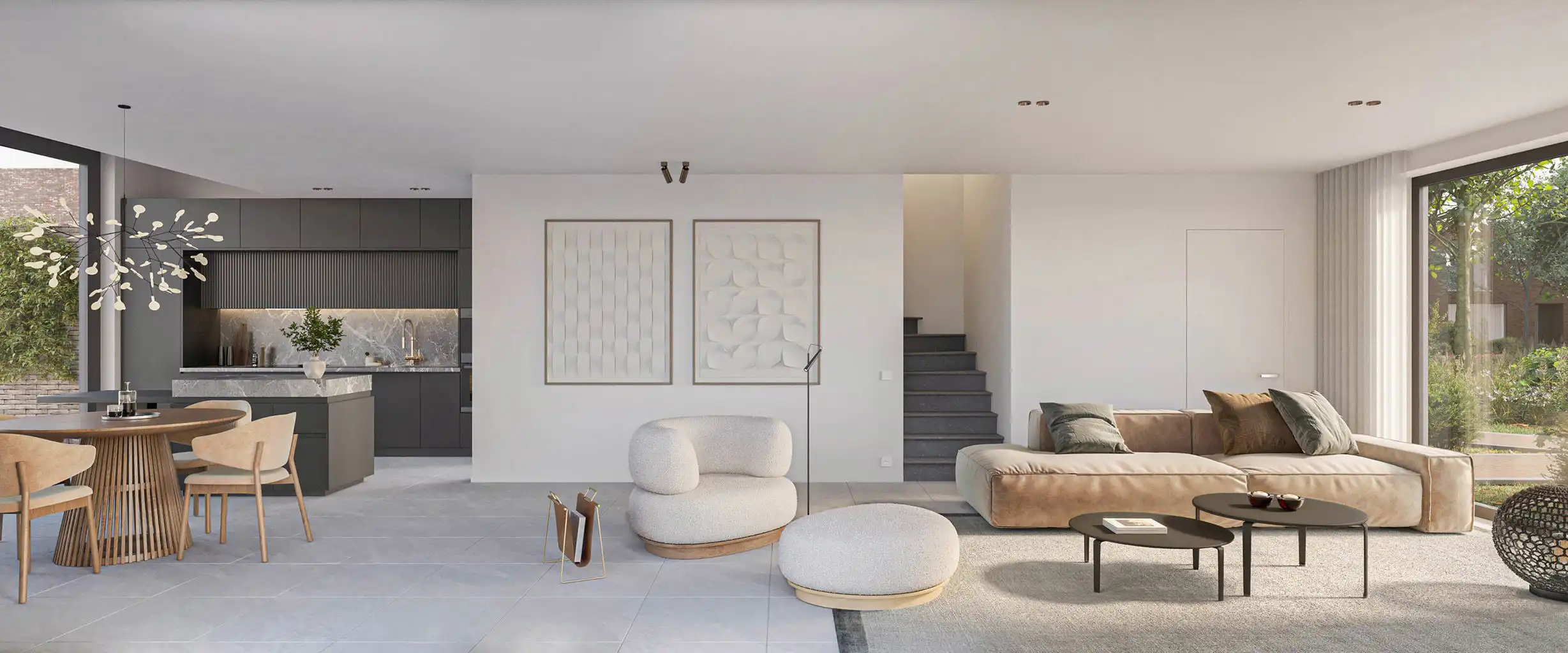 Woonerf met 12 doorzonwoningen foto {{pictureIndex}}