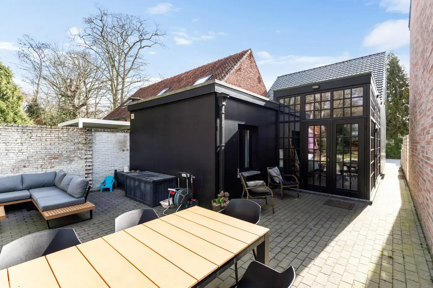 Charmante HOB met 3 slpk. en diepe tuin in Kapellen foto 21