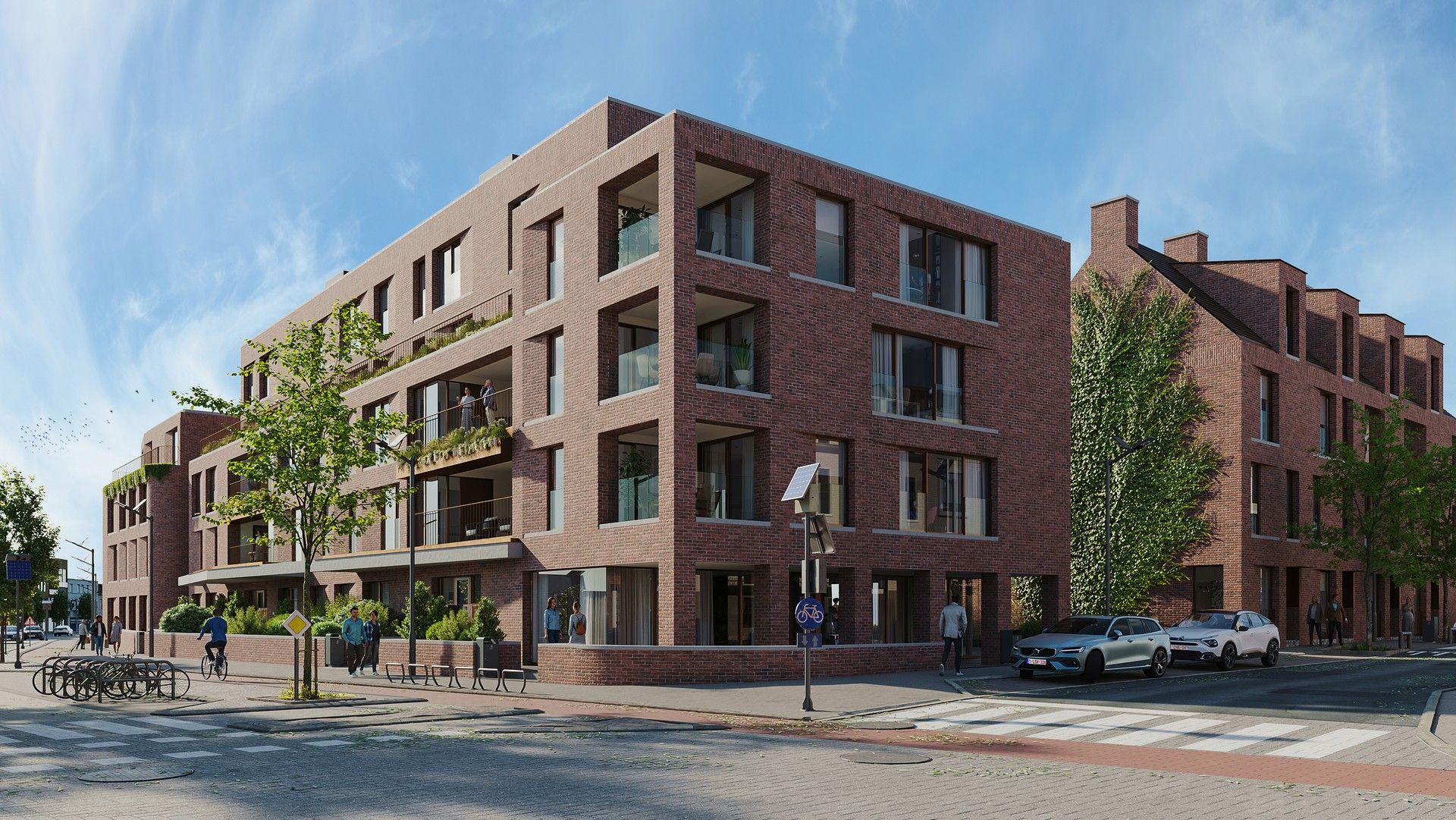 Appartementen en duplex appartementen met prachtige binnentuin - Residentie Cornu foto 3