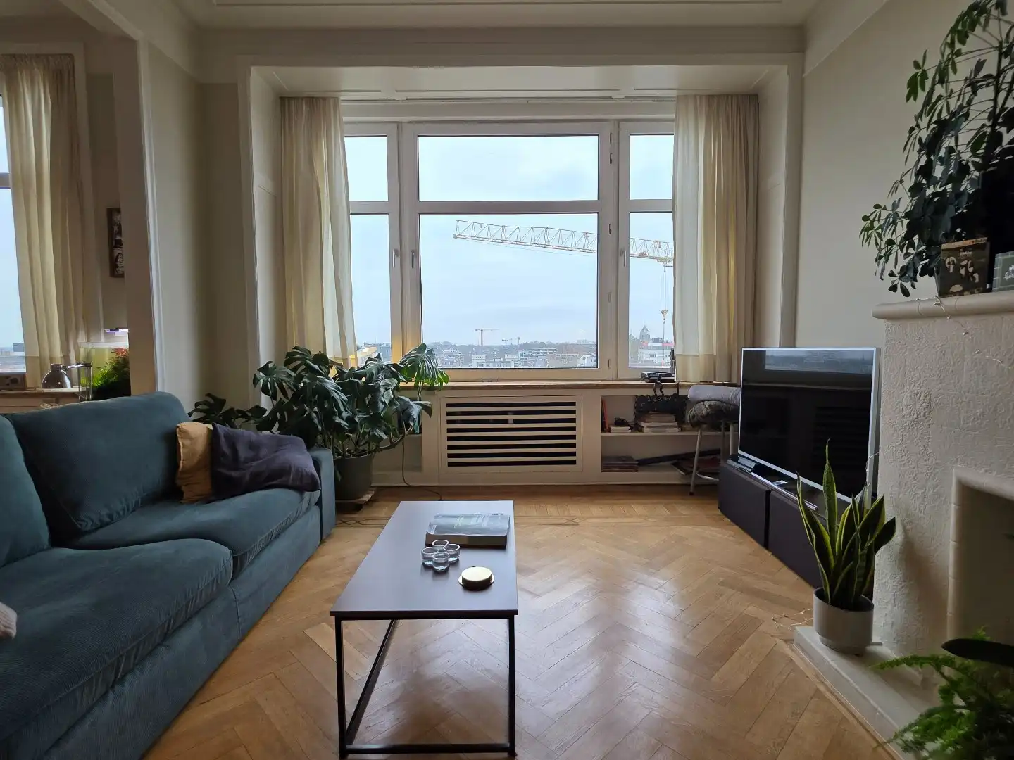 Uniek appartement van 153m² met 3 slaapkamers op het Rooseveltplein met prachtig uitzicht over Kortrijk foto 4