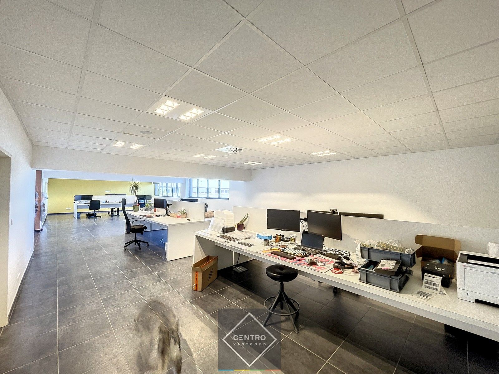 Instapklaar BEDRIJFSPAND bestaande uit MAGAZIJN (2.685m²) met 2 LAADKADEN en instapklare KANTOREN (2 x 703m² of 1.406m²) op industriezone "Herdersbrug" te Brugge foto 15
